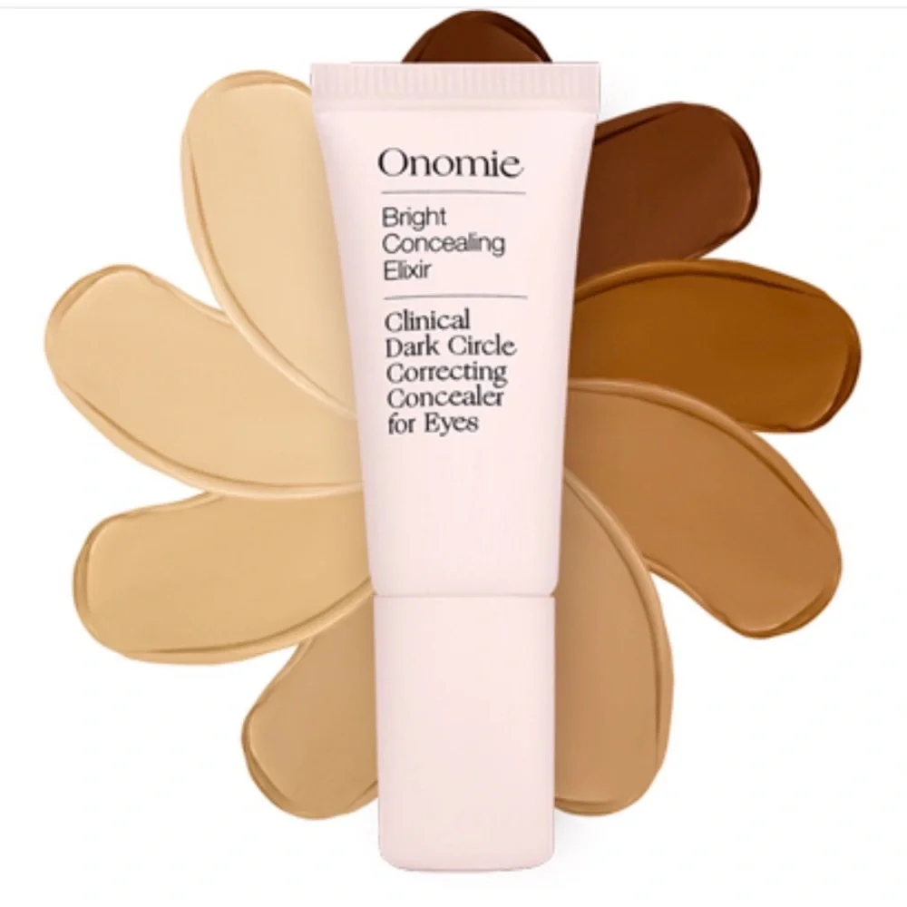 Onomie Dark Circle Eye Brighten/Correcting Elixir Shade 4/Hypatia (2 Tubes) NIB